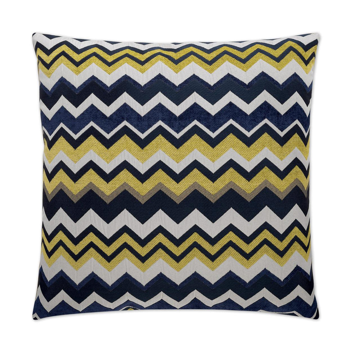 D.V. Kap Home Chevron Blue 24" x 24" Pillow Cover