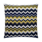 D.V. Kap Home Chevron Blue 24" x 24" Pillow Cover