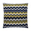 D.V. Kap Home Chevron Blue 24" x 24" Pillow Cover