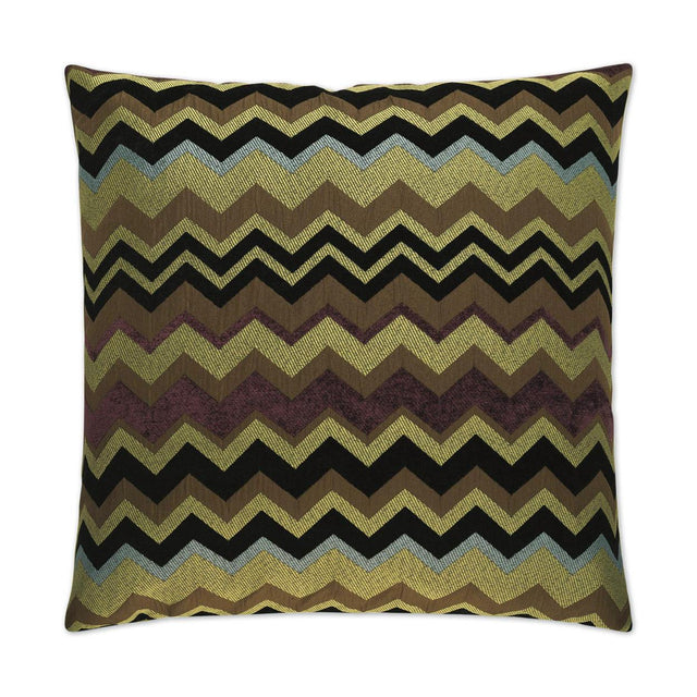 D.V. Kap Home Chevron Purple 24" x 24" Pillow Cover