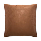 D.V. Kap Home Croc Copper 24" x 24" Pillow Cover