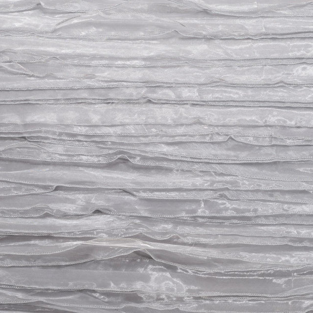 D.V. Kap Home Ruffles Silver  Fabric