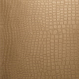 D.V. Kap Home Croc Gold 24" x 24" Pillow Cover