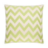 D.V. Kap Home Chevron Chic Green 24" x 24" Pillow Cover