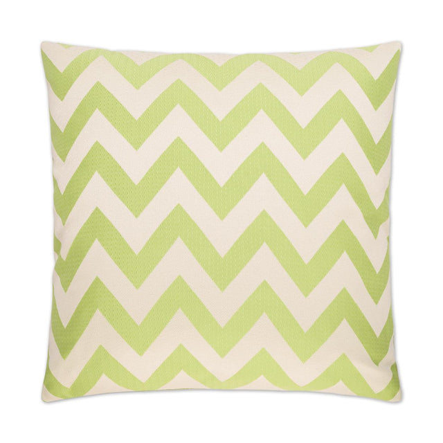 D.V. Kap Home Chevron Chic Green 24" x 24" Pillow Cover