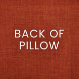 D.V. Kap Home Chevron Chic Red 24" x 24" Pillow Cover