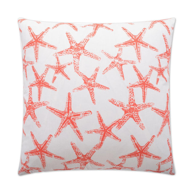 D.V. Kap Home Seafriends Salmon 24" x 24" Pillow Cover