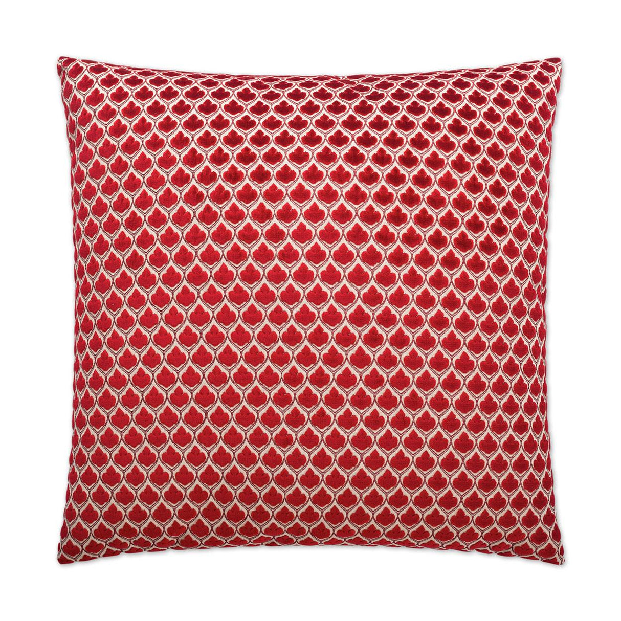 D.V. Kap Home Posh Red 24" x 24" Pillow Cover