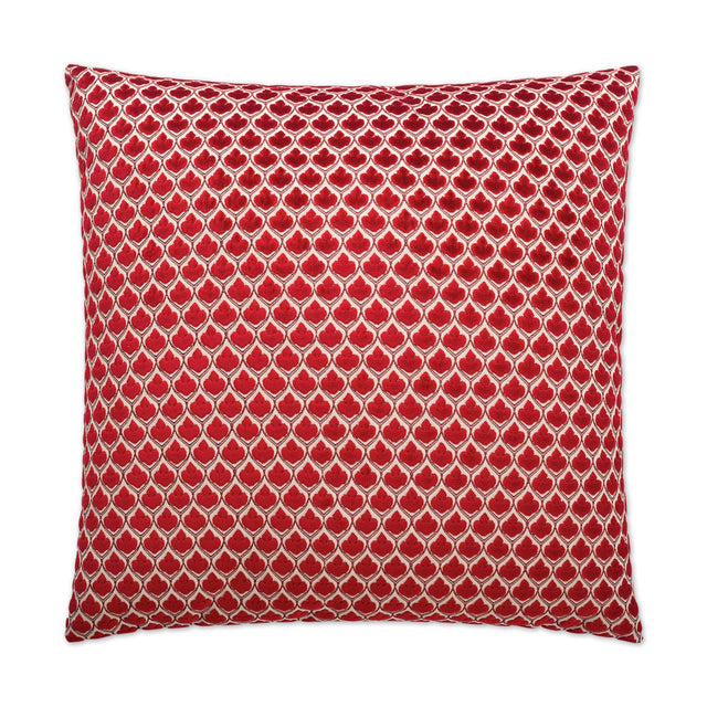 D.V. Kap Home Posh Red 24" x 24" Pillow Cover