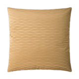 D.V. Kap Home Glimmer Pleat Gold 24" x 24" Pillow Cover