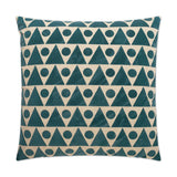 D.V. Kap Home Kilo Turquoise 24" x 24" Pillow Cover