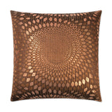 D.V. Kap Home Whirl Copper 24" x 24" Pillow Cover
