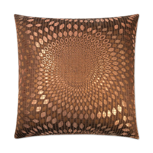 D.V. Kap Home Whirl Copper 24" x 24" Pillow Cover