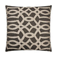 D.V. Kap Home Neron Black 24" x 24" Pillow Cover