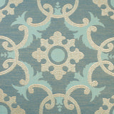 D.V. Kap Home Biblos Turquoise 24" x 24" Pillow Cover