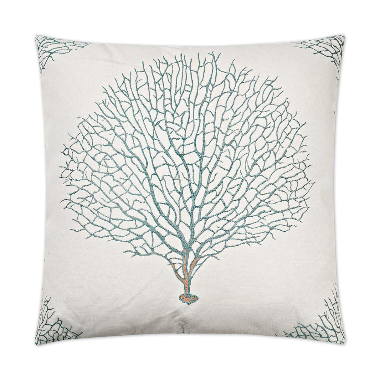 D.V. Kap Home Taormina Aqua 24" x 24" Pillow Cover