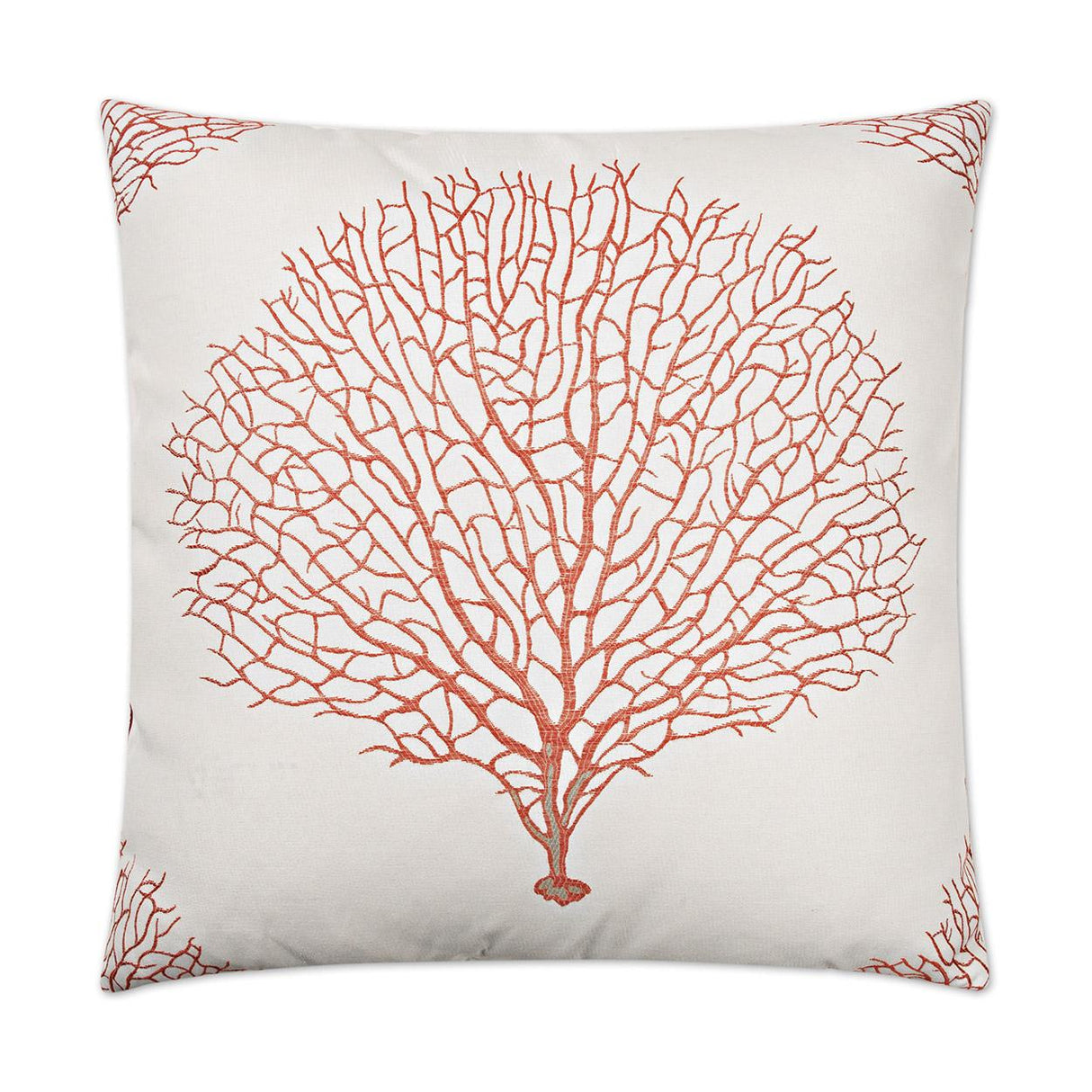 D.V. Kap Home Taormina Coral 24" x 24" Pillow Cover