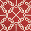 D.V. Kap Home Knots Red  Fabric