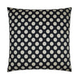 D.V. Kap Home Polka Dots Black 24" x 24" Pillow Cover