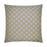 D.V. Kap Home Polka Dots Cream 24" x 24" Pillow Cover