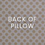 D.V. Kap Home Polka Dots Cream 24" x 24" Pillow Cover