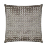 D.V. Kap Home Mirabelle Taupe 24" x 24" Pillow Cover