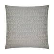 D.V. Kap Home Verbomania Grey 24" x 24" Pillow Cover