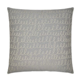 D.V. Kap Home Verbomania Grey 24" x 24" Pillow Cover