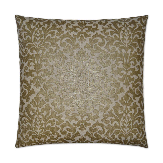 D.V. Kap Home Glam Packed Gilt 24" x 24" Pillow Cover
