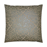 D.V. Kap Home Glam Packed Pewter 24" x 24" Pillow Cover