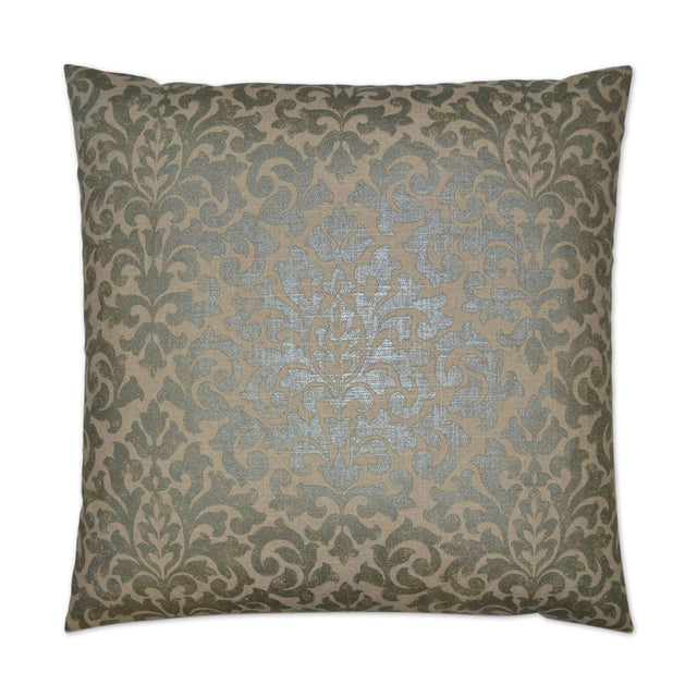 D.V. Kap Home Glam Packed Pewter 24" x 24" Pillow Cover