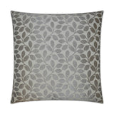 D.V. Kap Home Foliage Platinum 24" x 24" Pillow Cover