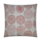 D.V. Kap Home Sand Dollar Red 24" x 24" Pillow Cover