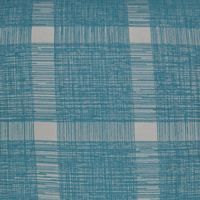 D.V. Kap Home Checkmate Turquoise  Fabric