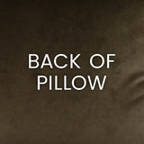 D.V. Kap Home Jefferson Espresso 24" x 24" Pillow Cover