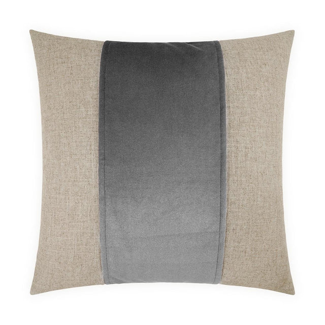 D.V. Kap Home Jefferson Graphite 24" x 24" Pillow Cover