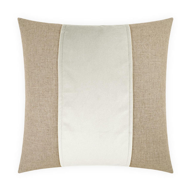 D.V. Kap Home Jefferson Marshmallow 24" x 24" Pillow Cover