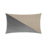 D.V. Kap Home Jefferson Lumbar Graphite 14" x 24" Pillow Cover