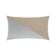 D.V. Kap Home Jefferson Lumbar Glacier 14" x 24" Pillow Cover