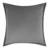 D.V. Kap Home Belvedere Flange Graphite 24" x 24" Pillow Cover