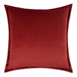 D.V. Kap Home Belvedere Flange Sangria 24" x 24" Pillow Cover