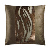 D.V. Kap Home Hylee II Bronze 24" x 24" Pillow Cover