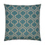 D.V. Kap Home Raw Edges Turquoise 24" x 24" Pillow Cover