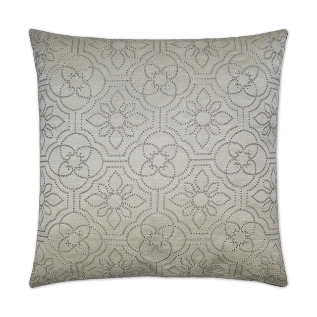 D.V. Kap Home Ruched Up Ivory 24" x 24" Pillow Cover