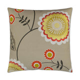 D.V. Kap Home Caladium Orange 24" x 24" Pillow Cover