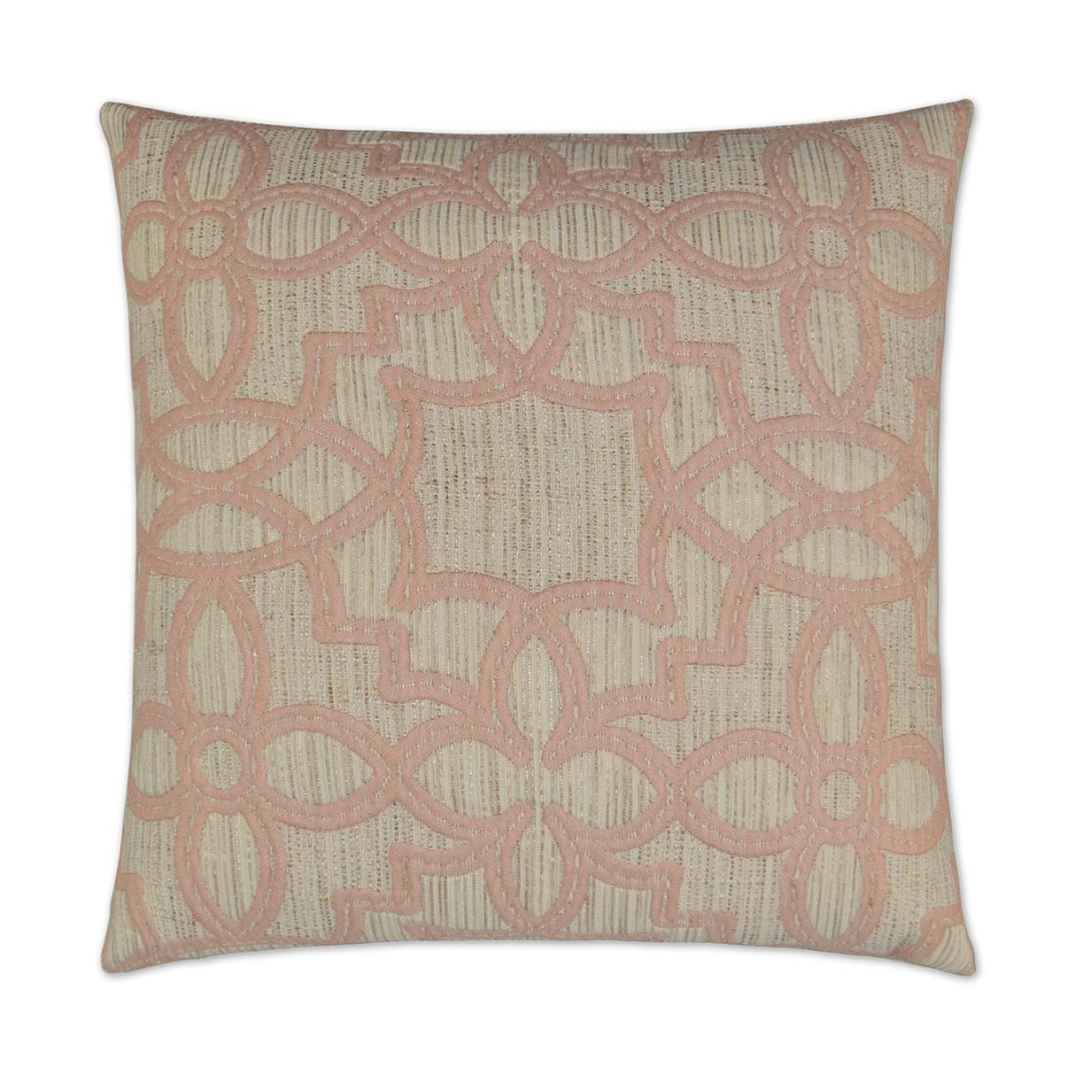 D.V. Kap Home Arabesque Blush 24" x 24" Pillow Cover