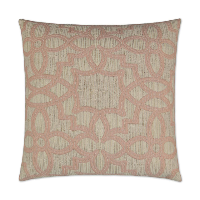 D.V. Kap Home Arabesque Blush 24" x 24" Pillow Cover
