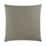 D.V. Kap Home Twist And Shout Mink 24" x 24" Pillow Cover