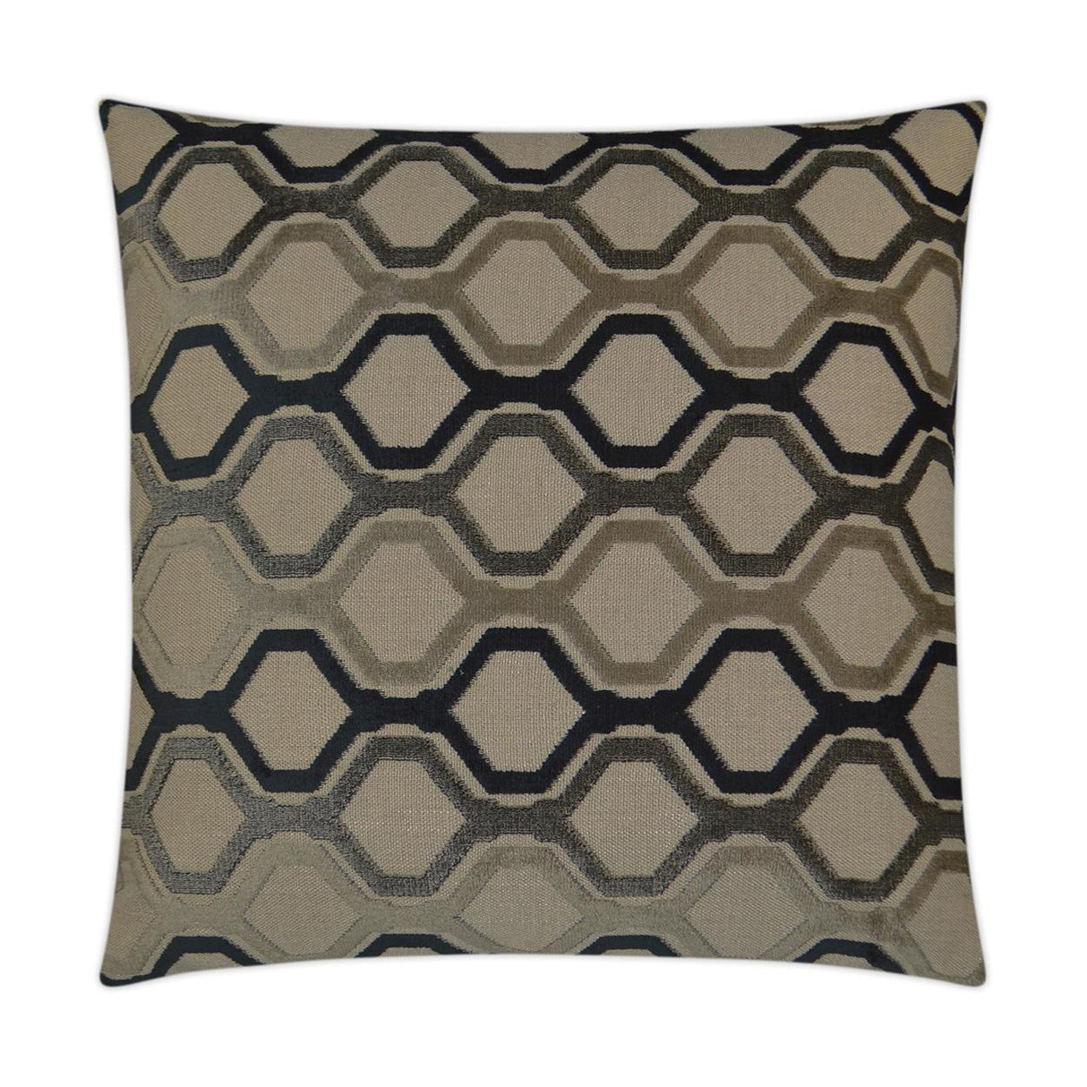D.V. Kap Home Piazza Smoke 24" x 24" Pillow Cover