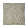 D.V. Kap Home Scribble Gold 24" x 24" Pillow Cover